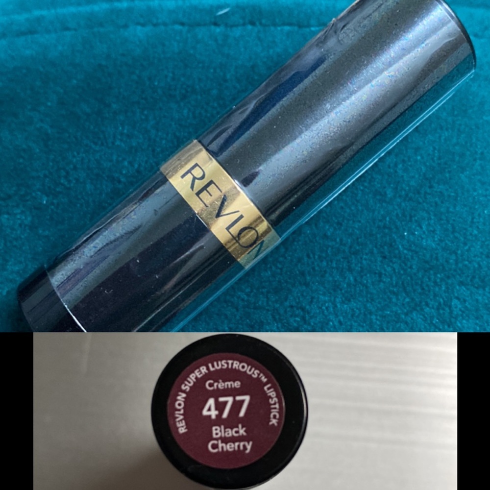 REVLON Super Lustrous Creme Lipstick in Black Cherry #477